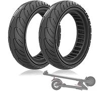 Felixstory 2 Pièce 50/75-6.1 pneu solide, 8.5x2.0 pouces pneu anti explosion pour Xiaomi Pro 2/3 Lite/Essential, Ninebot D38E F65I F25I, isinwheel S9pro, SoFlow SO3 SO6 scooter électrique