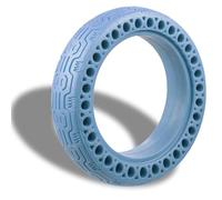 Felixstory 8.5x2 Pouces Pneu Solide Pour Aovopro ES80 RCB Ev10Z/ R17/ R19 EVERCROSS EV85F Scooter électrique, 50/75-6.1 8 1/2X2 8.5x2.125 Pneu Antidéflagrant, Antidérapant, Bleu