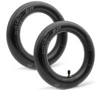 Felixstory Lot de 2 chambres à air robustes de 24,1 x 5,1 cm pour scooter électrique Niu KQi3 Sport/Pro/Max, avec valve droite argentée, épaisse