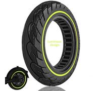 Felixstory Nuit vert Pneu solide 10x2.125, pneu de scooter électrique anti-perforation, pneu original remplaçant pour 10x2,10x2/54-152, 8.5x2, 50/75-6.1 tailles, pour Xiaomi 3 lite/Essential/Pro2