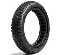 Felixstory Pneu Plein 7x1.6 pour Ninebot C2 Pro, Pneu Tout Terrain Increvable à Structure Alvéolaire, Pneu Trottinette Électrique Anti Crevaison, Améliore Adhérence et Confort, Noir 1 Pièce