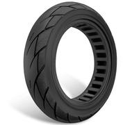 Felixstory Pneu Solide 10x2.125 Compatible avec les Trottinettes électriques Ninebot by Segway F25/ F30/ F40/ F65/ D18W/ D28U/ D38U/ D40,Anti-dérapant, Pneu Anti-crevaison