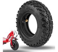 Felixstory Pneu Tout-terrain 200 x 50, Adapté pour Speedway Mini 4 Pro, Pneu 8x2 Pouces Avec Chambre à Air Adapté pour Futecher Gun Pro, Speedtrott GX12, City Bug, Razor e100 e150 Scooter électrique