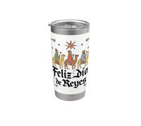 Feliz Dia De Reyes Epiphany Three Kings Day Gobelet isotherme en acier inoxydable double paroi