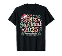 Feliz Navidad 2025 Assortiment Familial Espagnol de Noël Mexicain T-Shirt