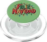 Feliz Navidad avec Guirnalda de Luces Festivas PopSockets PopGrip pour MagSafe