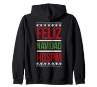 Feliz Navidad Belico Mexican Tumbado Christmas Latinx Mexico Sweat à Capuche