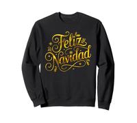 Feliz Navidad Espanol Merry Christmas Élégant Sweatshirt
