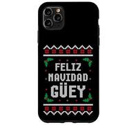 Feliz Navidad Guey, Pull Moche drôle de Noël Mexicain Coque pour iPhone 11 Pro Max
