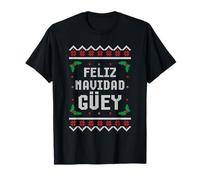 Feliz Navidad Guey, Pull Moche drôle de Noël Mexicain T-Shirt