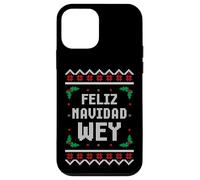 Feliz Navidad Wey Pull de Noël Mexicain Amusant Coque pour iPhone 12 Mini