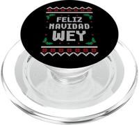 Feliz Navidad Wey Pull de Noël Mexicain Amusant PopSockets PopGrip pour MagSafe