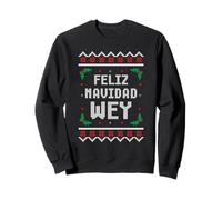 Feliz Navidad Wey Pull de Noël Mexicain Amusant Sweatshirt