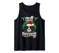 Feliz Navidog Cavalier Dog Holiday Merry Christmas Graphic Débardeur