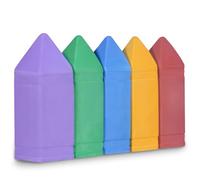FELIZROCA Craie de trottoir non toxique pour les tout-petits, craies géantes pour trottoir, craie géante pour enfants, craie colorée d'extérieur (bonbon)