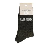 Felizz, Chaussettes paillettes - Amie en or (36-42)