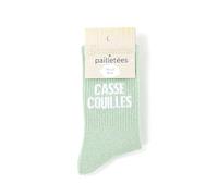 Felizz, Chaussettes paillettes - Casse-couilles (36-42) (Vert d'eau)