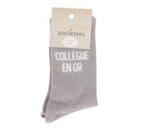 Felizz, Chaussettes paillettes - Collègue en or (36-42)