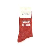 Felizz, Chaussettes paillettes - Maman de coeur (36-42)