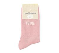 Felizz, Chaussettes paillettes - Têtue-36-42 - Rose