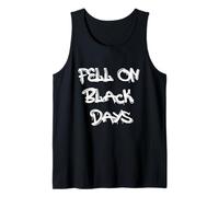 Fell on Black Days T-Shirt - Moody & Grunge-Inspired Design Débardeur