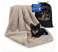 FellEngel de luxe Couverture douillette de qualité supérieure - 100 x 70 cm - Couverture en fourrure synthétique pour chiens et chats de petite et moyenne taille - Tapis pour chien - Idéale pour la