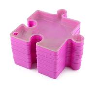 Fellflying 6 Triage Puzzle Empilable, Plateau Tri Puzzle, Accessoire Puzzle pour Puzzles 1000 Pièces, Classificateur Puzzle