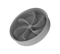 Fellflying Bol à mangeoire Lente pour Chien | Gamelle pour Chien Slow Feeder Silicone - Noeud d'alimentation Lent pour Chien de Chat surélevé, Bols pour Chat pour Une Alimentation Lente, Bol pour
