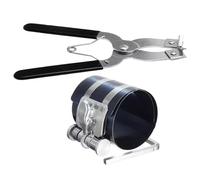 Fellflying Kit de Dépose de Segments de Piston,Compresseur de Segments en Acier Kit Moteur Automobile | Réglable avec Pinces pour Entretien des Automobiles et Camping-cars