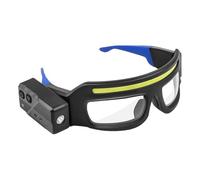 Fellflying Lunettes De Sécurité Avec Éclairage Intégré - Lunettes De Cyclisme Pour Hommes Et Femmes - USB-C pour Motocyclisme Soudure Randonnée Nuit Conduite Pêche Hommes