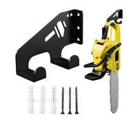 Fellflying Support pour Tronçonneuse | Porte-Scie et Support Organisateur - de Rangement pour Tronçonneuse,Pour Garage, Abri, Jardin, Bureau, Grange, Maison Et Espaces Extérieurs
