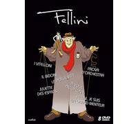 Coffret Fellini 8 DVD : La Dolce Vita / Juliette des esprits / Il bidone / I Vitelloni / La Voce della luna / Répétition d'orchestre / Fellini, je suis un grand menteur
