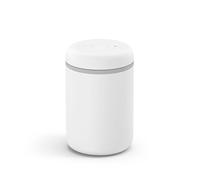 Fellow Atmos Boîte électrique sous vide et récipient de rangement - Récipients hermétiques pour café et aliments - Récipients à café - 1,2 litre - Blanc Mat