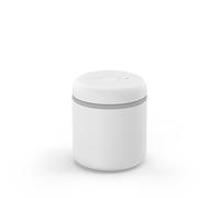 Fellow Atmos Boîte électrique sous vide et récipient de rangement - Récipients hermétiques pour café et aliments - Récipients à café - 0,7 litre - Blanc Mat