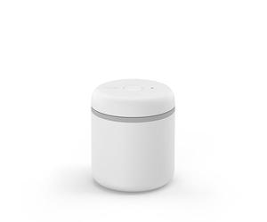 Fellow Atmos Boîte électrique sous vide et récipient de rangement - Récipients hermétiques pour café et aliments - Récipients à café - 0,7 litre - Blanc Mat