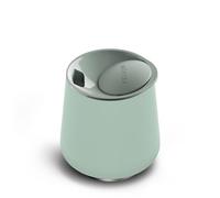 Fellow Bicchiere da vino Ruby da 12 once - Bicchiere da vino e cocktail isolato in acciaio inossidabile con interno in ceramica e coperchio girevole in ciottoli (Mint Chip)