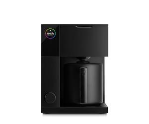 Fellow Cafetière de précision Aiden - Carafe pour 10 tasses, aide d’infusion intégrée, programmation, réservoir d'eau amovible, noir mat