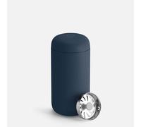 Fellow Carter Move - Tasse de voyage - Tasse à café et à thé isotherme en acier inoxydable avec intérieur en céramique et protection anti-éclaboussures, bleu pierre, 355 ml