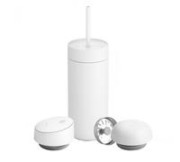 Fellow Carter - Set de gobelets isothermes (3 couvercles, 473 ml), couleur white matte