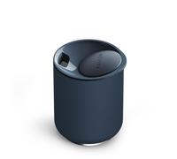 Fellow Gobelet Rocky Lowball de 10 oz - Gobelet isotherme en acier inoxydable pour whisky et cocktail avec intérieur en céramique et couvercle pivotant en galet (bleu pierre)