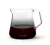 Fellow Mighty Petite carafe de service en verre pour café et thé, gris fumé 5 mm, capacité 500 ml, bec anti-goutte, poignée robuste