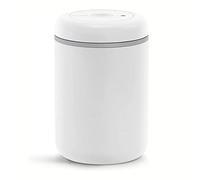 Fellow Récipient sous vide pour le stockage du café et des aliments, pompe à vide intégrée, joint hermétique 1,2 litre Blanc mat