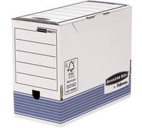 Bankers Box by Fellowes Boîte d'archives R-Kive Prima Blanc/Bleu (L)150