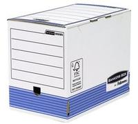 Bankers Box by Fellowes – Boîte d'archives R-Kive Prima – Blanc/Bleu (L)200