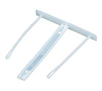 Fellowes - 00895 - Transit - Clips pour archive Ecologique - Blanc - Lot de 100-8.5 cm
