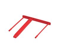 Fellowes 0089602 : Jeu de 100 reliures plastique Rouge - Dimensions 90x40x105mm - Pour documents standard