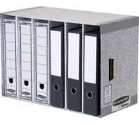 Fellowes 01880EU Fellowes Ordnerarchivmodul 6 Fächer grau 5PK
