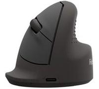 Fellowes - Souris verticale Breyta - Ergonomique moyenne pour droitier - Bluetooth/USB-C, rechargeable