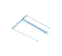 Fellowes 1189601 - Reliures Polypropylène (PP) Bleu, 87x101x9mm, Paquet de 20 pièces
