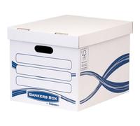 Fellowes 4460801 Boîte de rangement Rectangulaire Papier Bleu